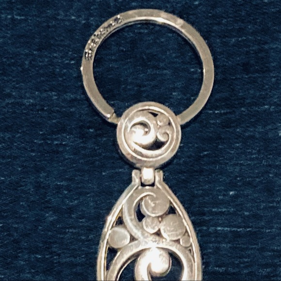 Brighton Contempo key fob silver plated - Picture 6 of 14